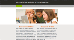 Desktop Screenshot of mistermunoz.weebly.com