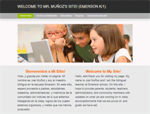 Tablet Screenshot of mistermunoz.weebly.com