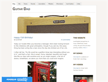 Tablet Screenshot of guitardad.weebly.com