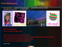 Tablet Screenshot of ohitsmackenzie.weebly.com