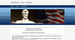 Desktop Screenshot of michiganautotrader.weebly.com