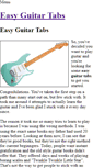 Mobile Screenshot of easyguitartabs.weebly.com