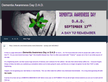 Tablet Screenshot of dementiaawarenessdaydad.weebly.com