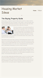 Mobile Screenshot of housingmarketideas.weebly.com