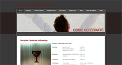 Desktop Screenshot of discipleschristianfellowship.weebly.com