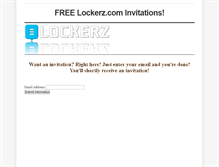 Tablet Screenshot of lockerzfreeinv.weebly.com