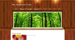 Desktop Screenshot of mrskasprowitzsclass.weebly.com