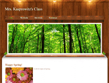 Tablet Screenshot of mrskasprowitzsclass.weebly.com