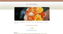 Desktop Screenshot of joeandjennie.weebly.com