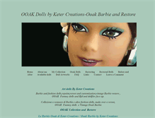 Tablet Screenshot of ooakdolls.weebly.com