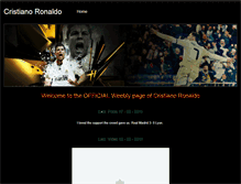 Tablet Screenshot of cristianoronald0.weebly.com