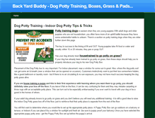 Tablet Screenshot of dogpottybox.weebly.com