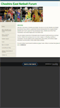 Mobile Screenshot of cheshireeastnetball.weebly.com
