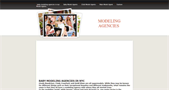 Desktop Screenshot of modelingagencies.weebly.com