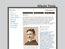 Tablet Screenshot of nikolatesla.weebly.com