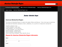 Tablet Screenshot of americanoktoberfestregion.weebly.com