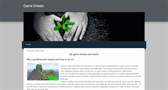 Desktop Screenshot of my-gamecheats.weebly.com