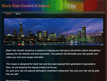 Tablet Screenshot of blackhairgrowthsolutions.weebly.com