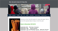 Desktop Screenshot of mrsburnettsclasspage.weebly.com