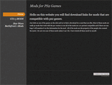Tablet Screenshot of modsforps2games.weebly.com