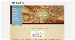 Desktop Screenshot of lhsenglishhub.weebly.com