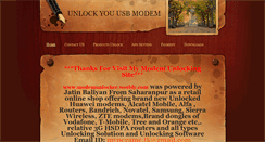 Desktop Screenshot of modemunlocker.weebly.com