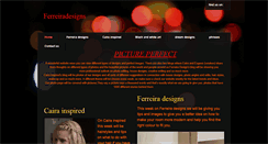 Desktop Screenshot of ferreiradesigns.weebly.com