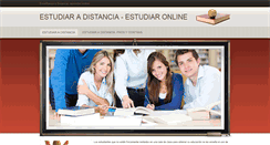 Desktop Screenshot of estudiaradistancia.weebly.com