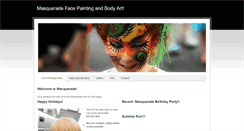 Desktop Screenshot of masquerademn.weebly.com
