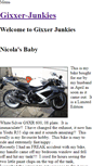 Mobile Screenshot of gixxer-junkies.weebly.com