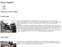 Tablet Screenshot of gixxer-junkies.weebly.com