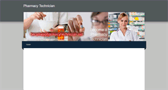 Desktop Screenshot of becomeapharmacytechnician.weebly.com