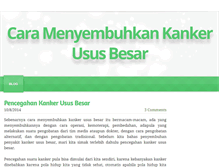 Tablet Screenshot of caramenyembuhkankankerususbesar.weebly.com