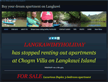 Tablet Screenshot of langkawimyholiday.weebly.com