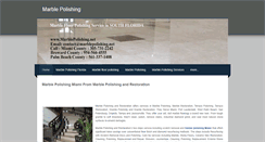 Desktop Screenshot of marblepolishingmiami.weebly.com