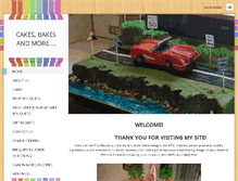 Tablet Screenshot of cakesbakesandmore.weebly.com