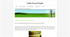 Desktop Screenshot of littlegreenpeople.weebly.com