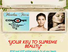 Tablet Screenshot of flawlessfacescom4meonlineshop.weebly.com