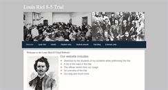 Desktop Screenshot of louisrieltrial.weebly.com