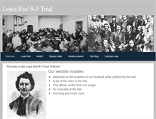 Tablet Screenshot of louisrieltrial.weebly.com