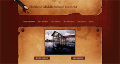 Desktop Screenshot of hartland7a.weebly.com