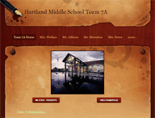 Tablet Screenshot of hartland7a.weebly.com
