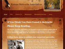 Tablet Screenshot of kansasmeteoriteassociation.weebly.com