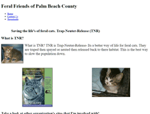 Tablet Screenshot of feralfriendsofpbc.weebly.com