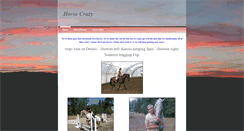 Desktop Screenshot of horsecrazzy.weebly.com