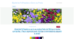 Desktop Screenshot of folheadosaouroeprata.weebly.com