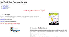 Desktop Screenshot of fat-loss-4-idiots.weebly.com