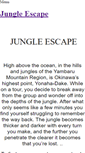 Mobile Screenshot of junglescape.weebly.com