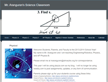 Tablet Screenshot of mrarangurenscienceclassroom.weebly.com