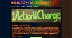 Desktop Screenshot of 1action4change.weebly.com